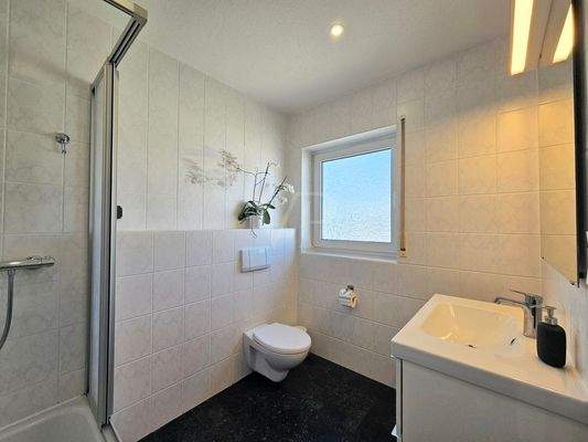 Duschbad auf der unteren Ebene