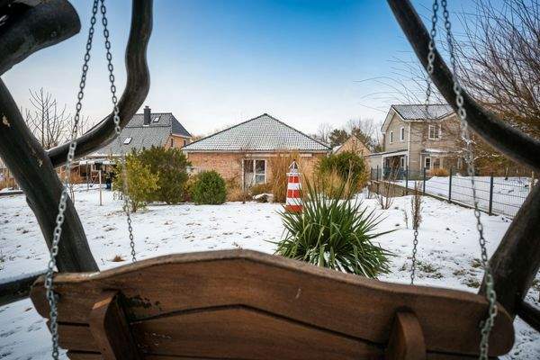 liebevoll gestalteter Garten