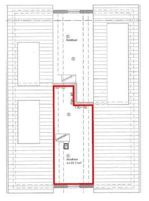 Grundriss Spitzboden