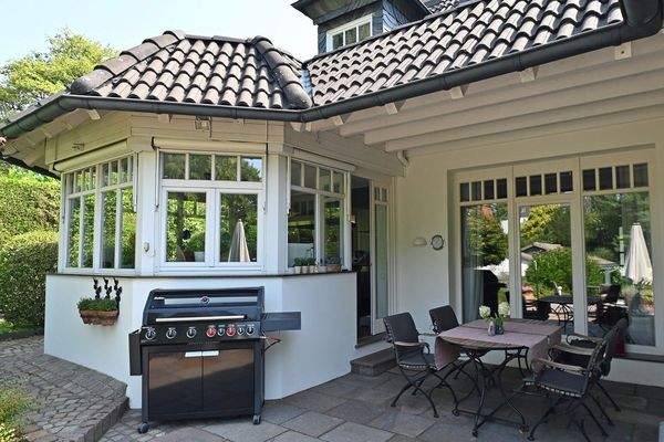 Überdachte Terrasse