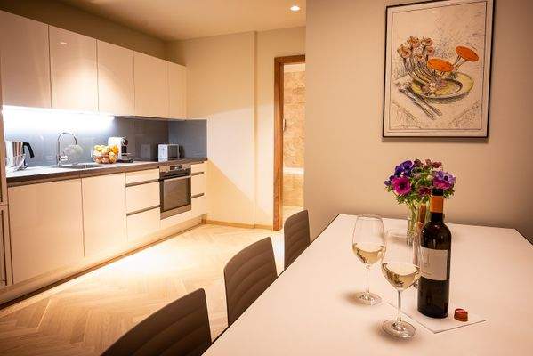 Wohnküche, voll ausgestattet