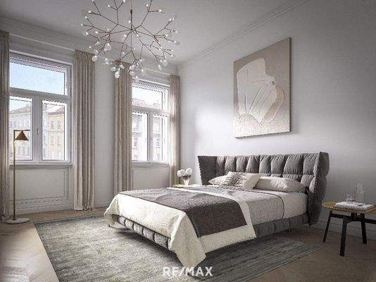 Schlafzimmer_Visualisierung