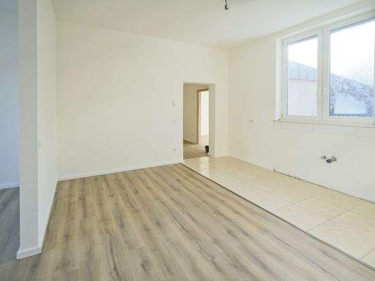 Offener Wohn-Essbereich...