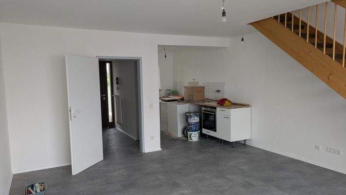 Offene Küche mit Essbereich