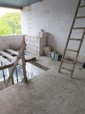 Treppe zum Dachstuhl