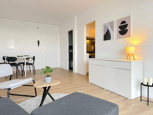 Moderne Wohnung Innenansicht