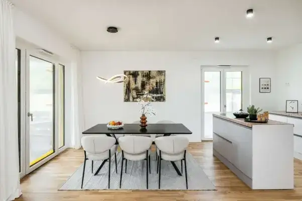 Wohnzimmer Musterwohnung