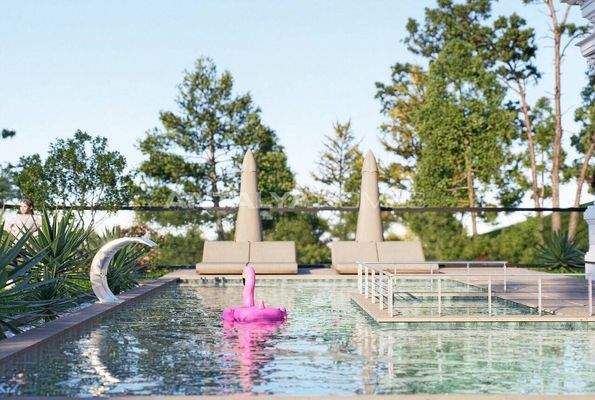 Detached Sea-View Villas with Pools in Alanya Antalya