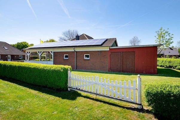 Ansicht Garage/Schuppen