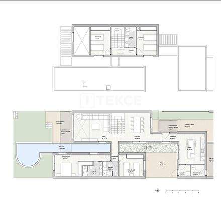 Elegant Villas in a Complex with Pool Near Amenities in Madrid