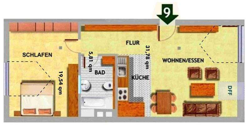 Visuelle Darstellung WE 9