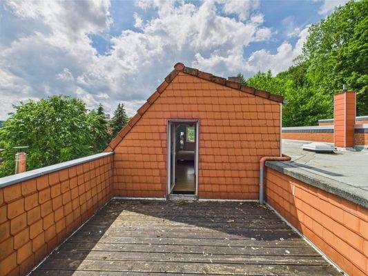 Dachterrasse mit Panoramablick