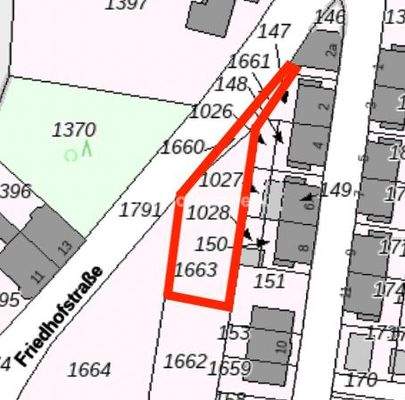 Flurstücke 1660 + 1663