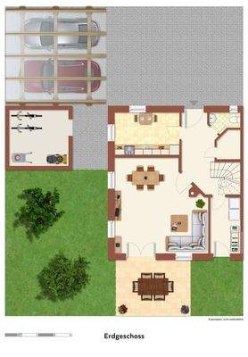 Grundriss Erdgeschoss