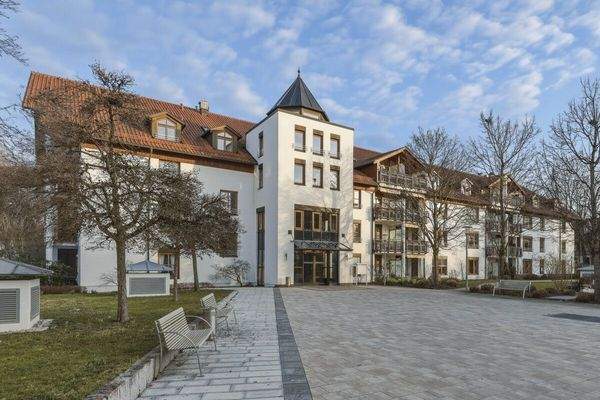 Der Eingang zu den Wohnungen