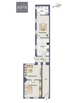 Grundriss Erdgeschoss