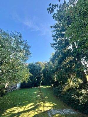 Hintere Gartenfläche