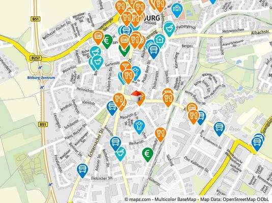 Geolyzer Kartenausschnitt