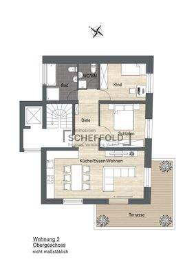 Grundriss Obergeschoss