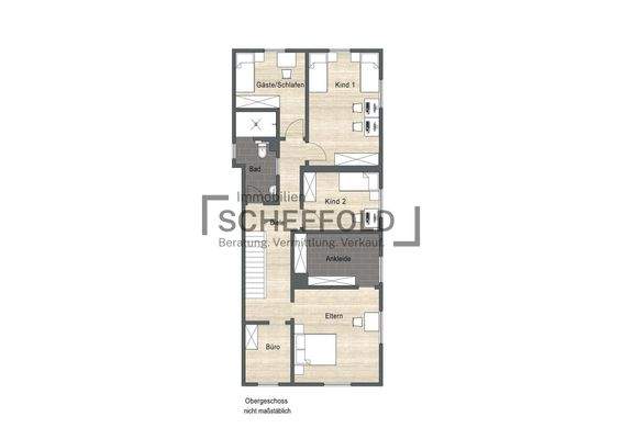 Grundriss Obergeschoss