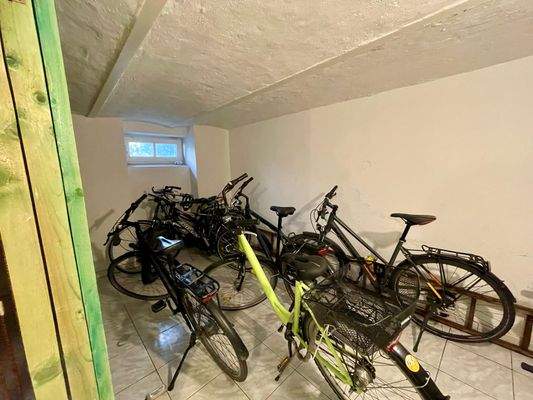 Platz für die Räder