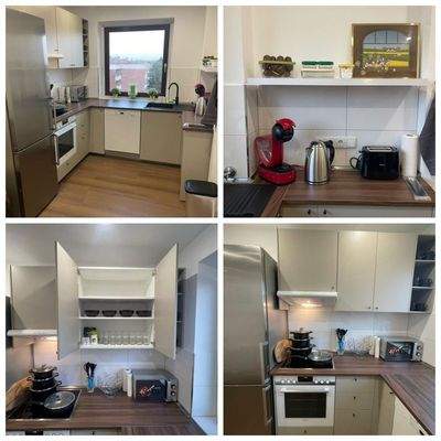 Kochutensilien und Geschirr