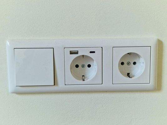 USB-Anschluss am Bett