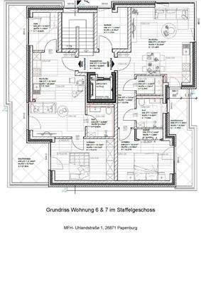 Grundriss Wohnung 6-7