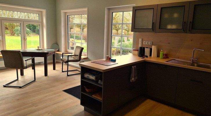 Küche in der Wohnung