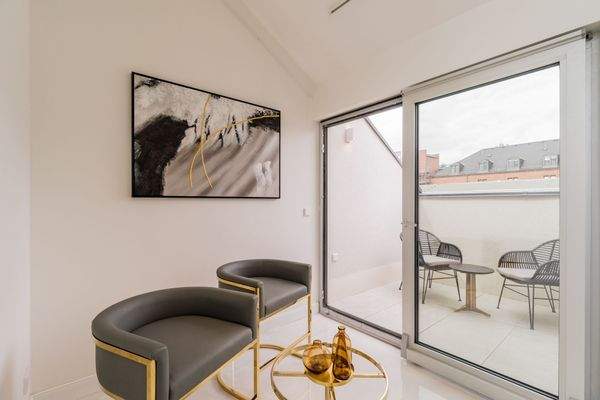 Terrasse mit Nordwestausrichtung