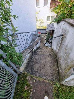 Treppenabgang Keller