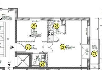 Grundriss WE 21