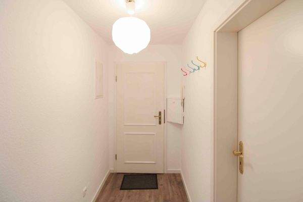 Freundlicher Eingangsbereich