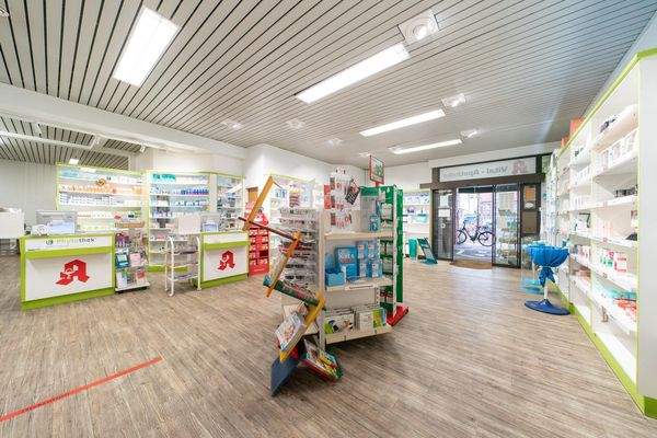 Verkaufsraum-Eingang