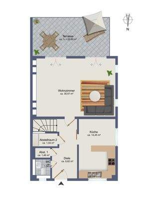 Grundriss Erdgeschoss