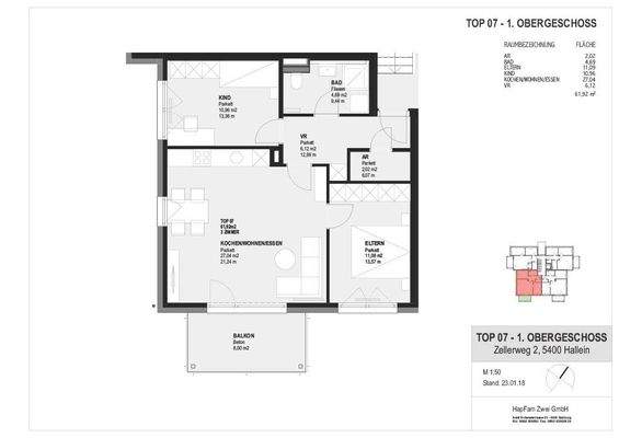 TOP - 7 - 1. OBERGESCHOSS