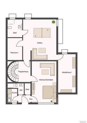 Grundriss Untergeschoss