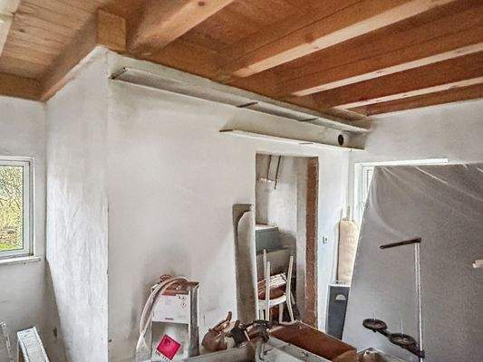 Kleine Werkstatt innen m.Strom