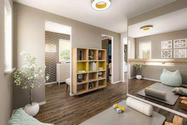 Ankleide &amp; Sportbereich