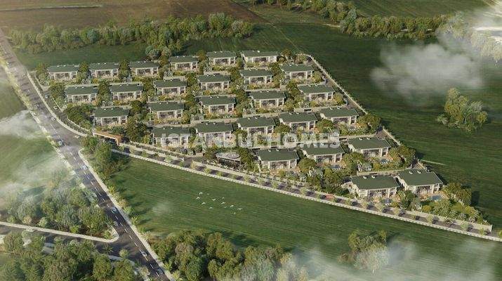 Luxury Houses with Extensive Amenities in Istanbul Buyukcekmece