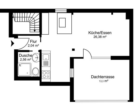 Grundriss Dachgeschoss