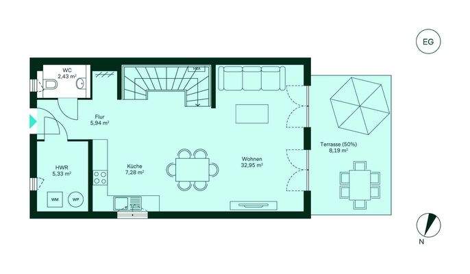 Grundriss Erdgeschoss