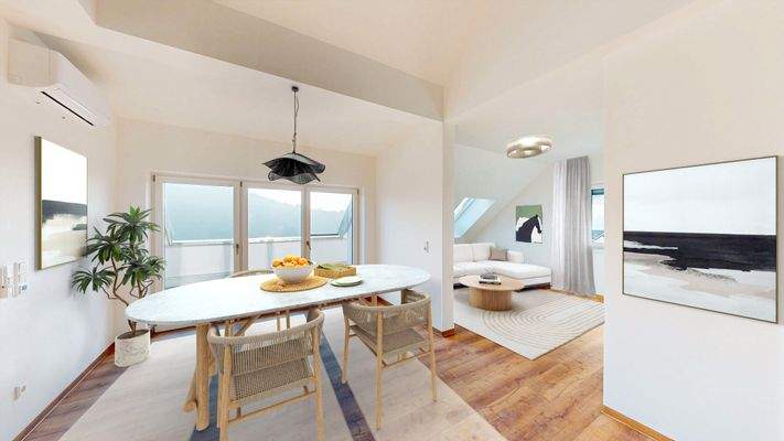 Wohn-/Essbereich Einrichtungsbeispiel