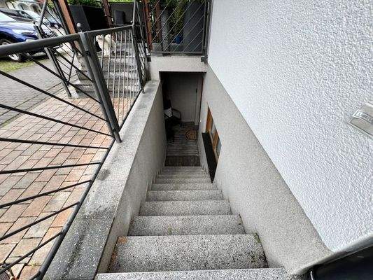 Eingang zur Einliegerwohnung