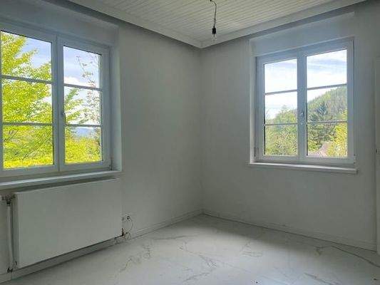 Küche mit Panoramablick