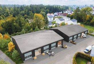 Luftbildaufnahme / Visualisiert