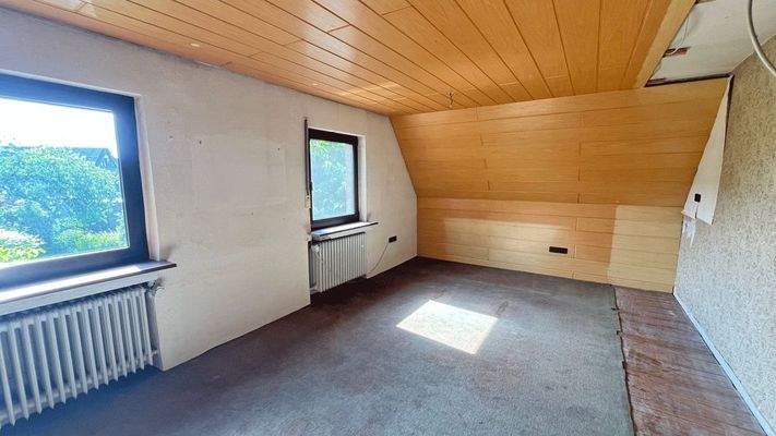 Schlafzimmer Dachgeschoss