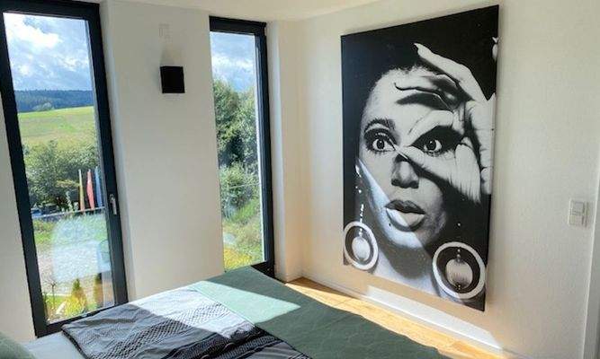 Schlafzimmer mit Traumblick