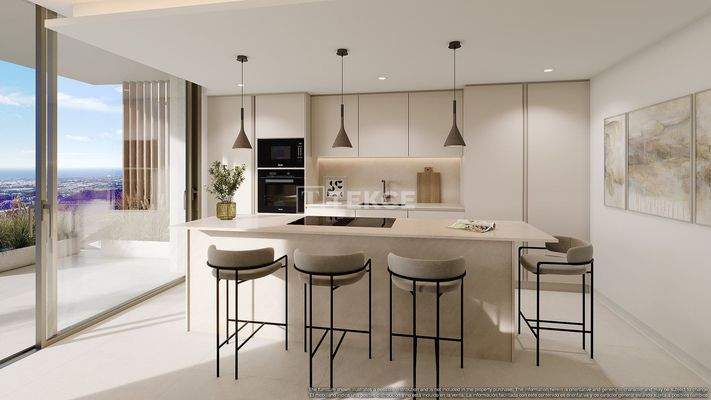 Luxury Apartments in a Complex with Panoramic Views in Málaga