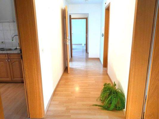 Viel Platz auf dem Flur